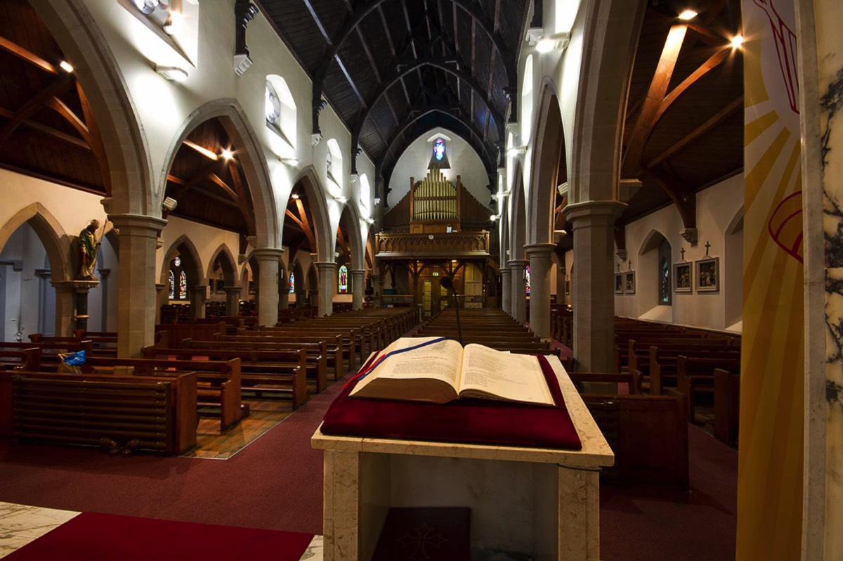 View from lectern 