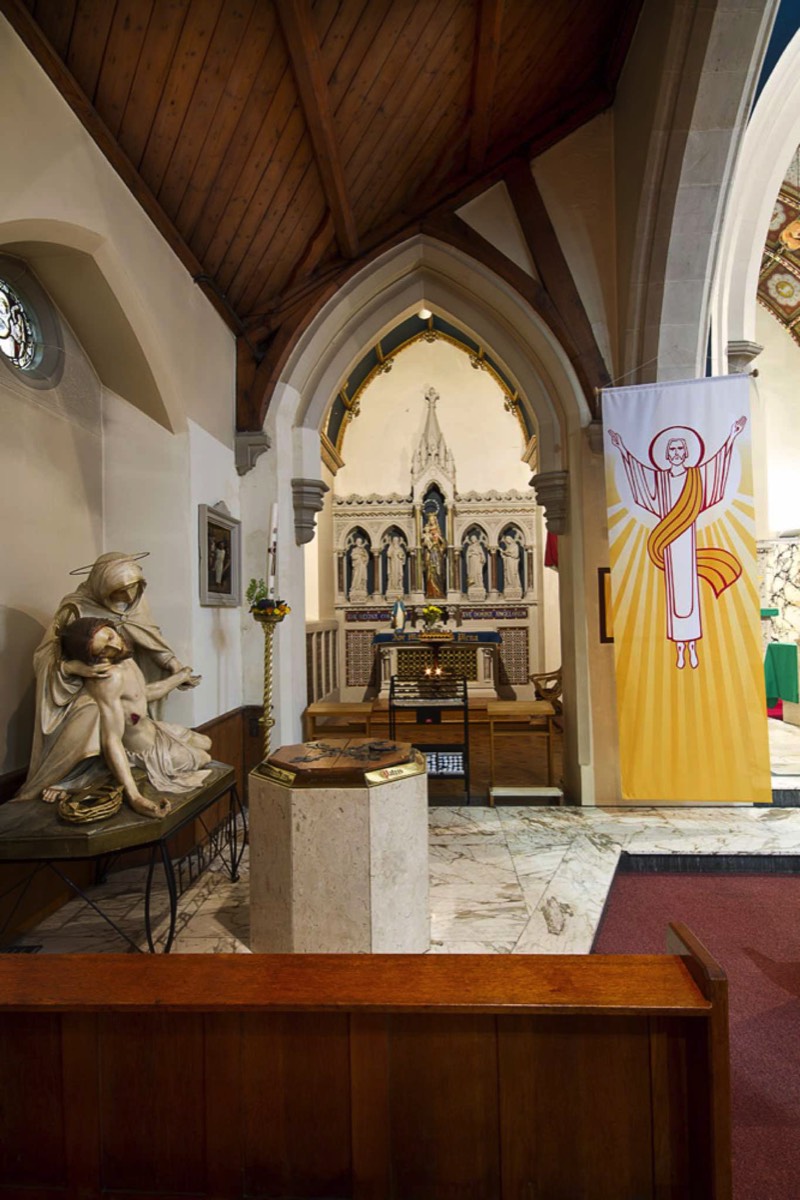Font, Pietà & the Lady Chapel