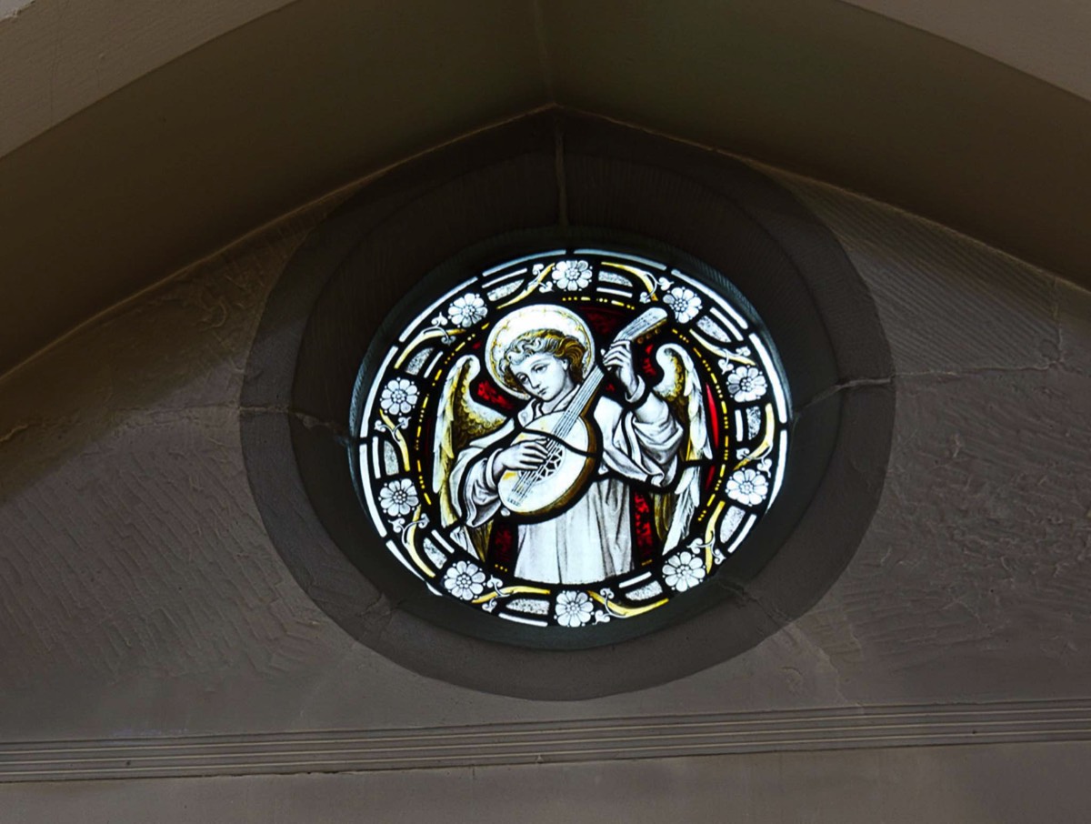 Stained glass window