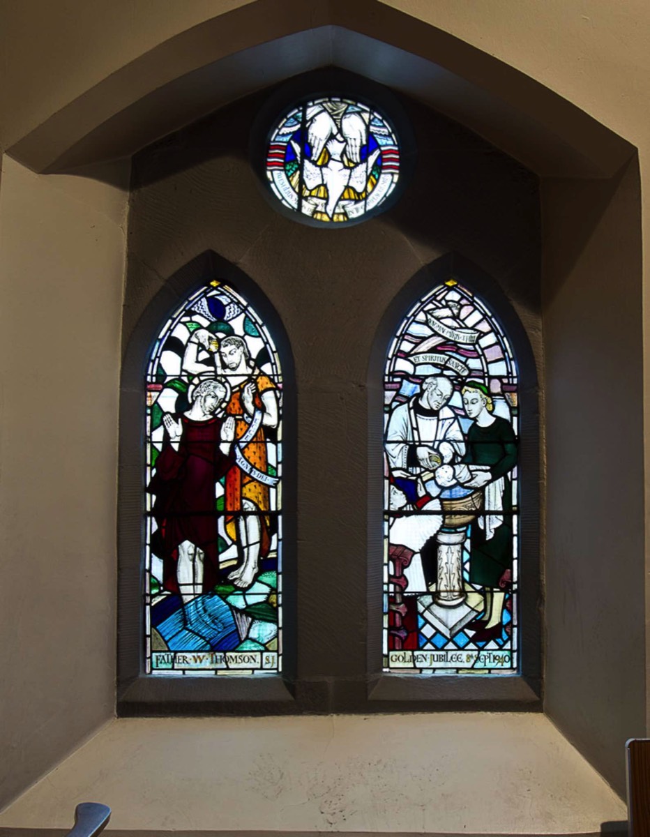 Stained glass window