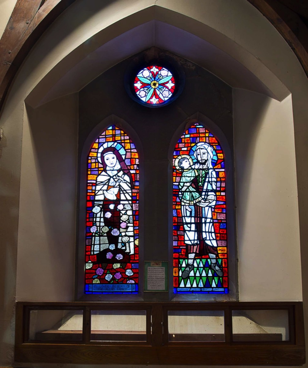 Stained glass window