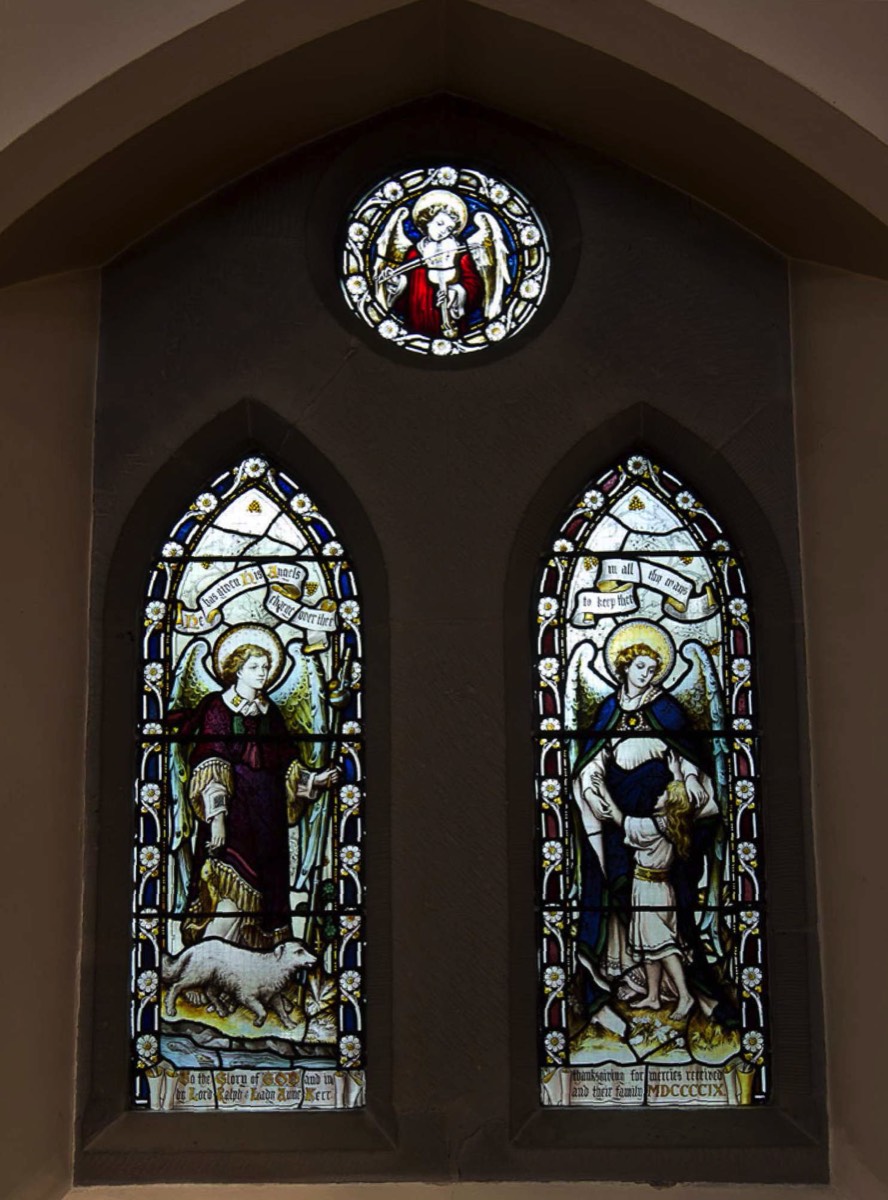 Stained glass window