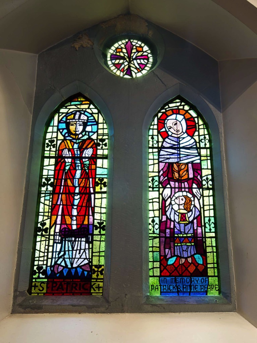 Stained glass window